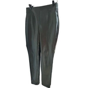BBJ Los Angeles Faux Leather Skinny‎ Pants Size Medium Black